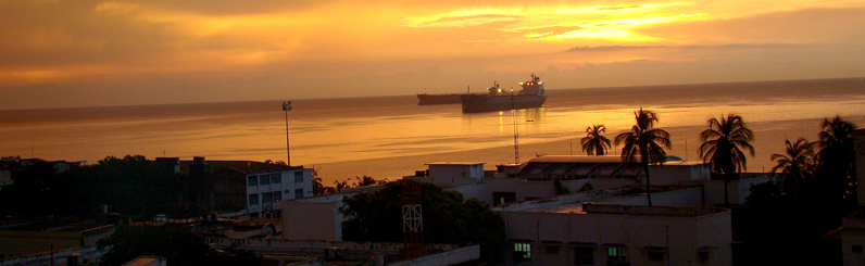 Atardecer en Santa Marta